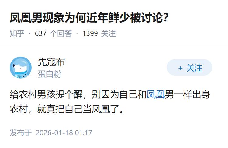 凤凰男现象为何近年鲜少被讨论？
