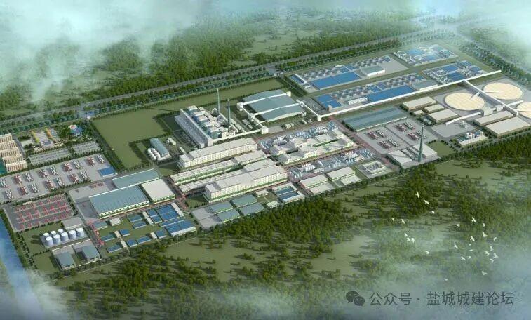 盐城总投资 776 亿的金光全球最大纤维素纤维生产基地，已迈入主体工程全面施工阶