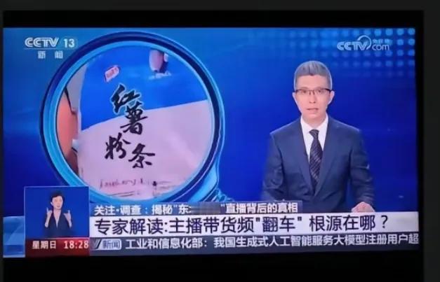哪个网红也没有“东北雨姐”这个排面。央视用了十五分钟来报道粉条事件，以点带面，深