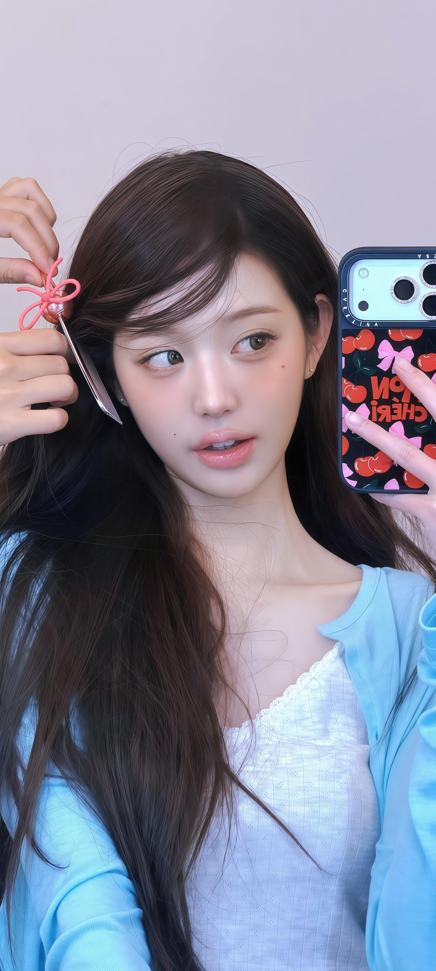 张元英可爱自拍壁纸更新女神怎么拍都好漂亮啊啊！ ​  ​​​