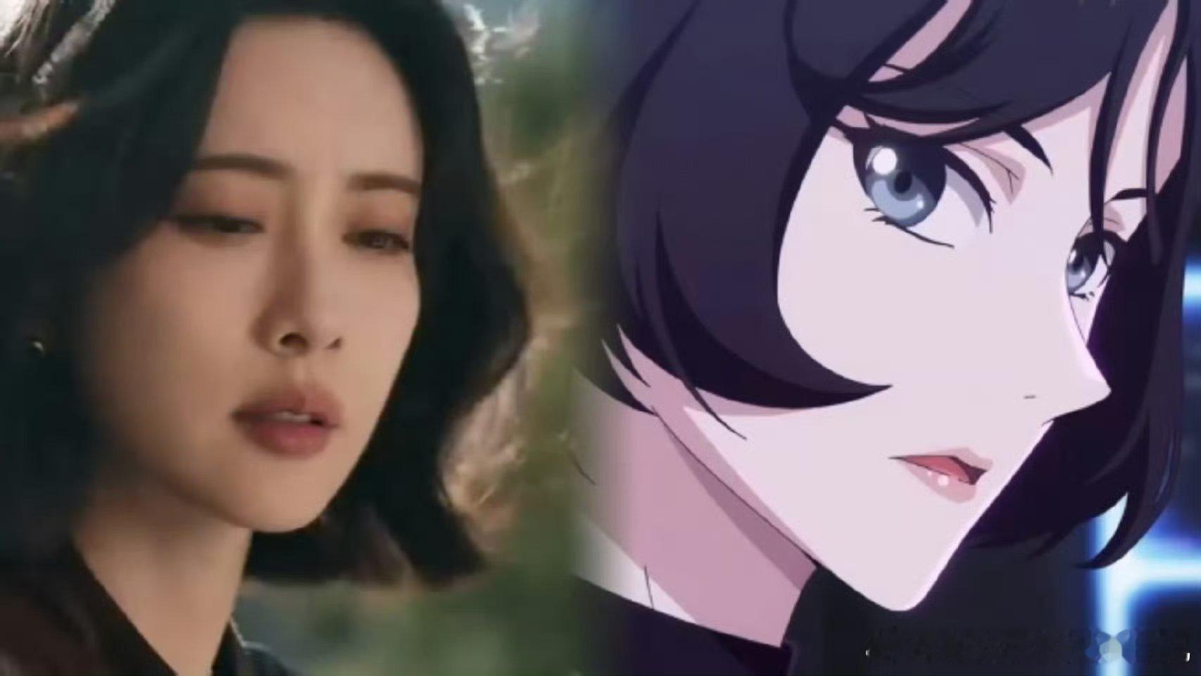 起猛了动画三线建模像孟子义短发、五官、气场全对上了，开播日还精准卡点孟姐生日，这