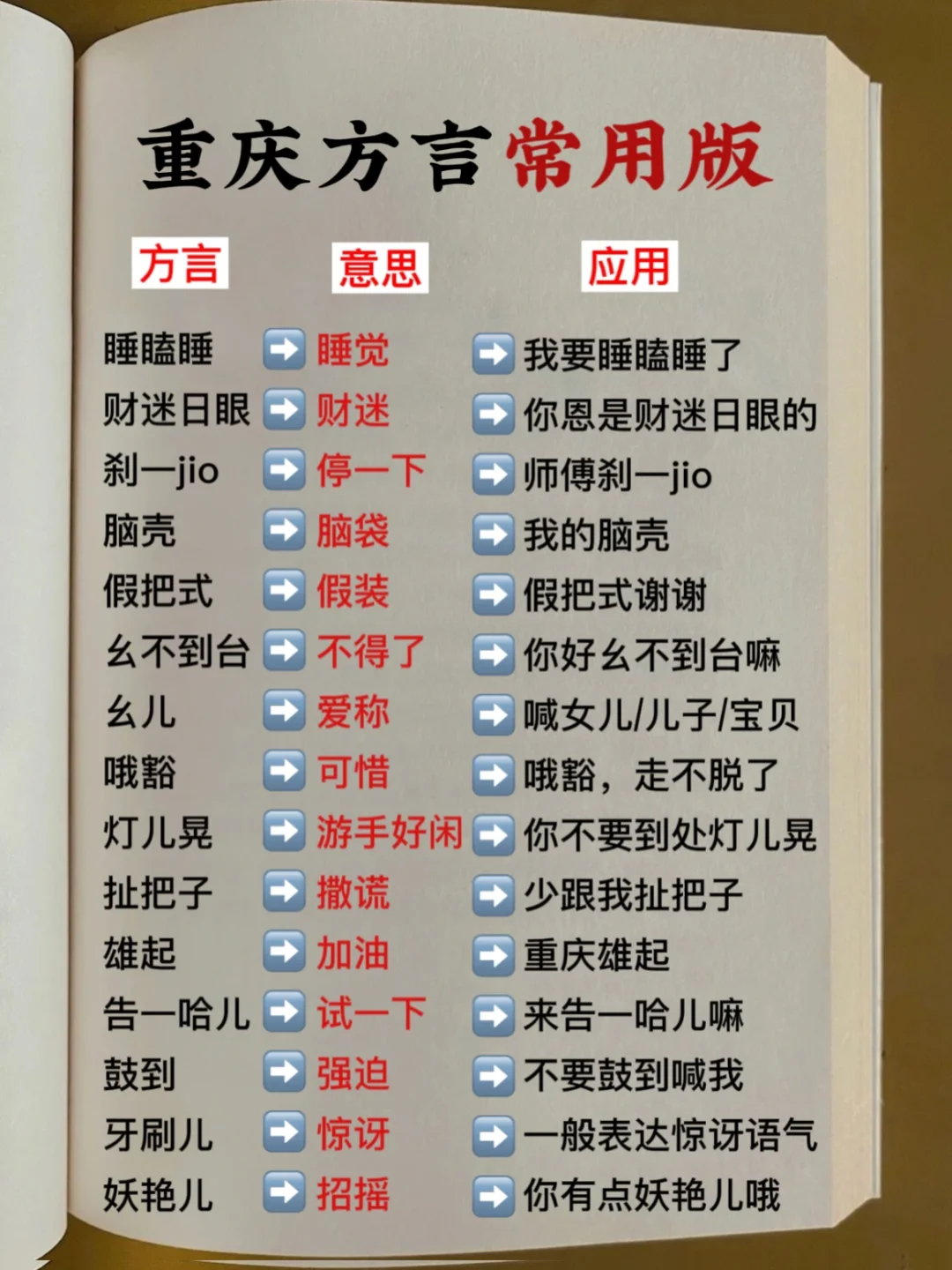 被大坪纯K（乘客）洗脑了🤣浅学下重庆方言吧