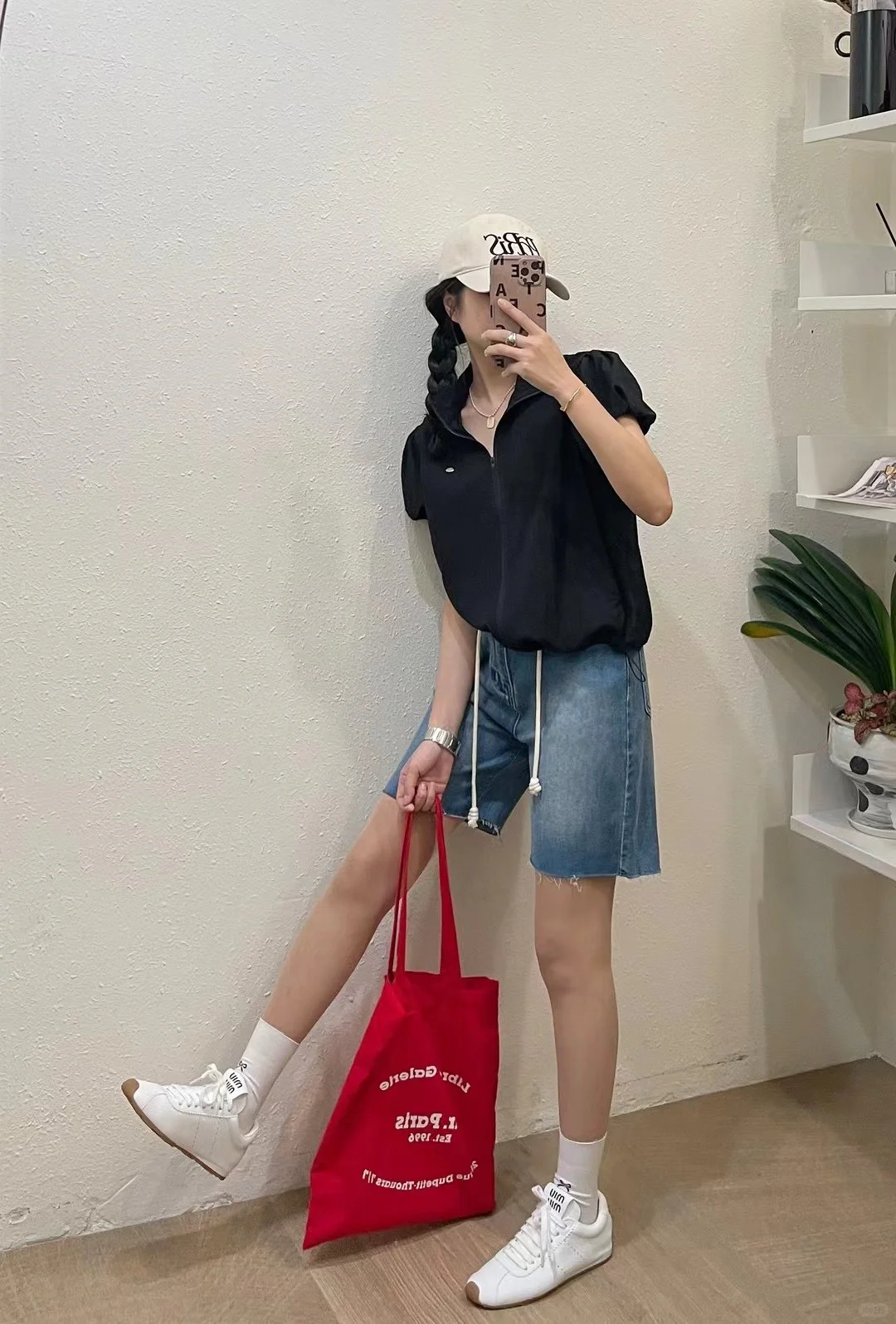春夏韩系休闲风穿搭