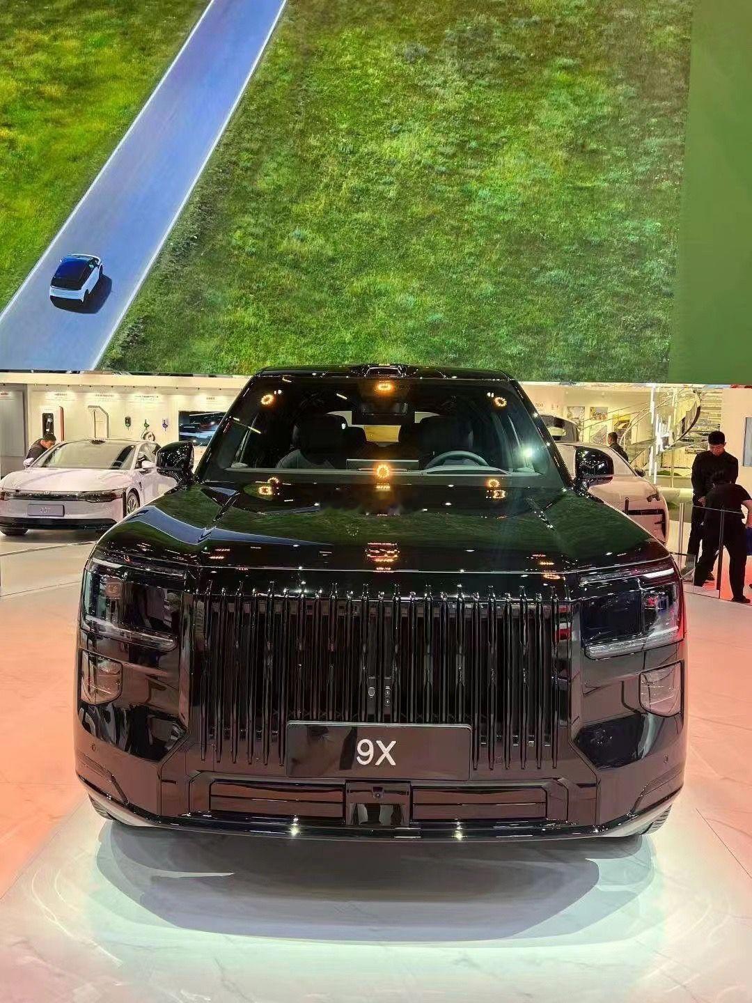 超豪华旗舰大六座SUV——极氪9X黑武士 ，又大又帅极氪9x ​​​