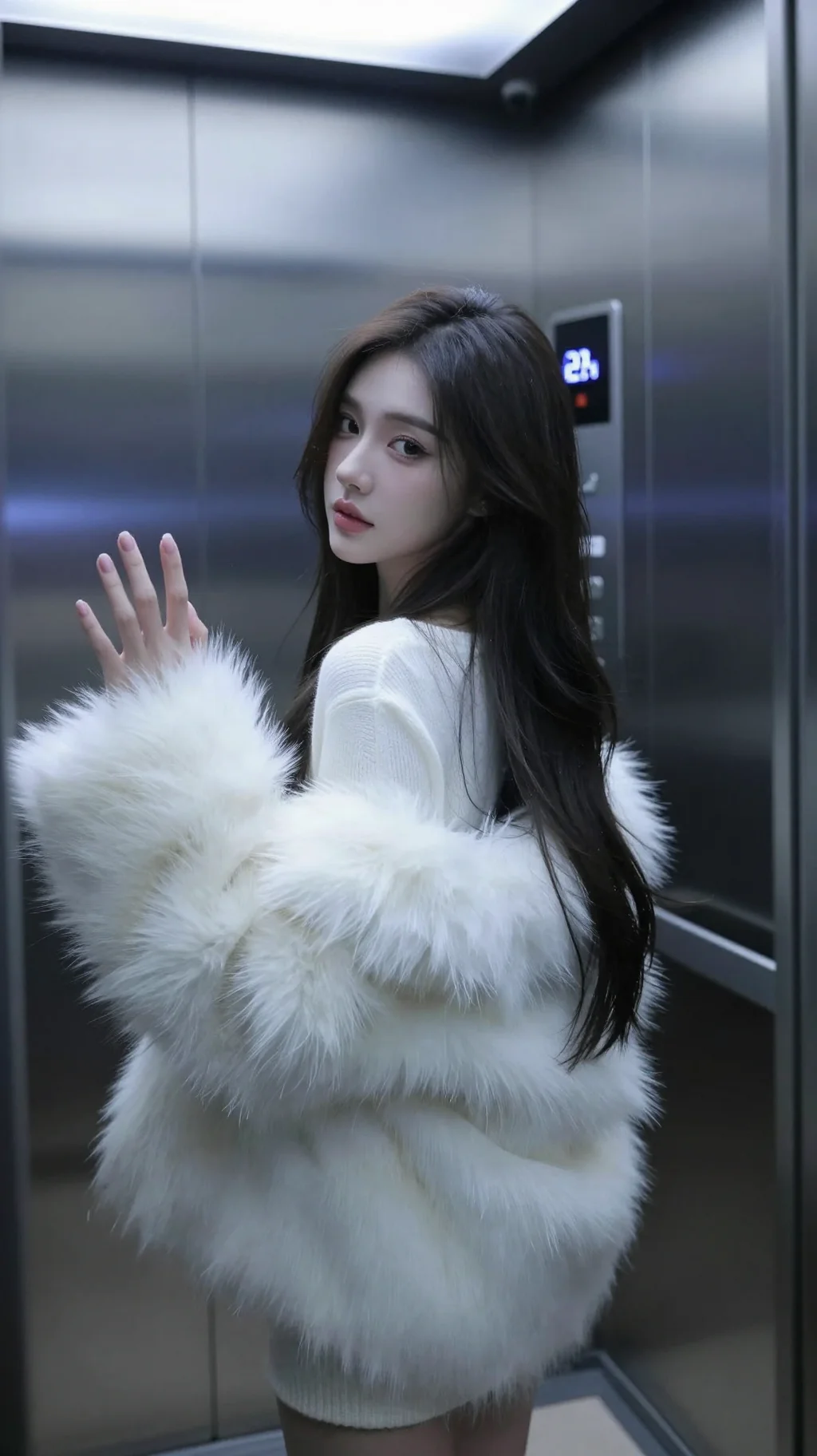 回家路上｜等电梯