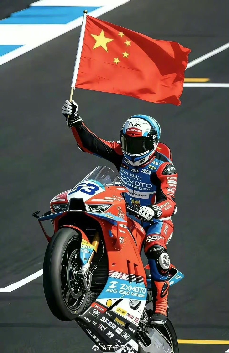 张雪机车夺冠意味着什么张雪机车在WSBK葡萄牙站拿冠军，真的太提气了！这可是中国