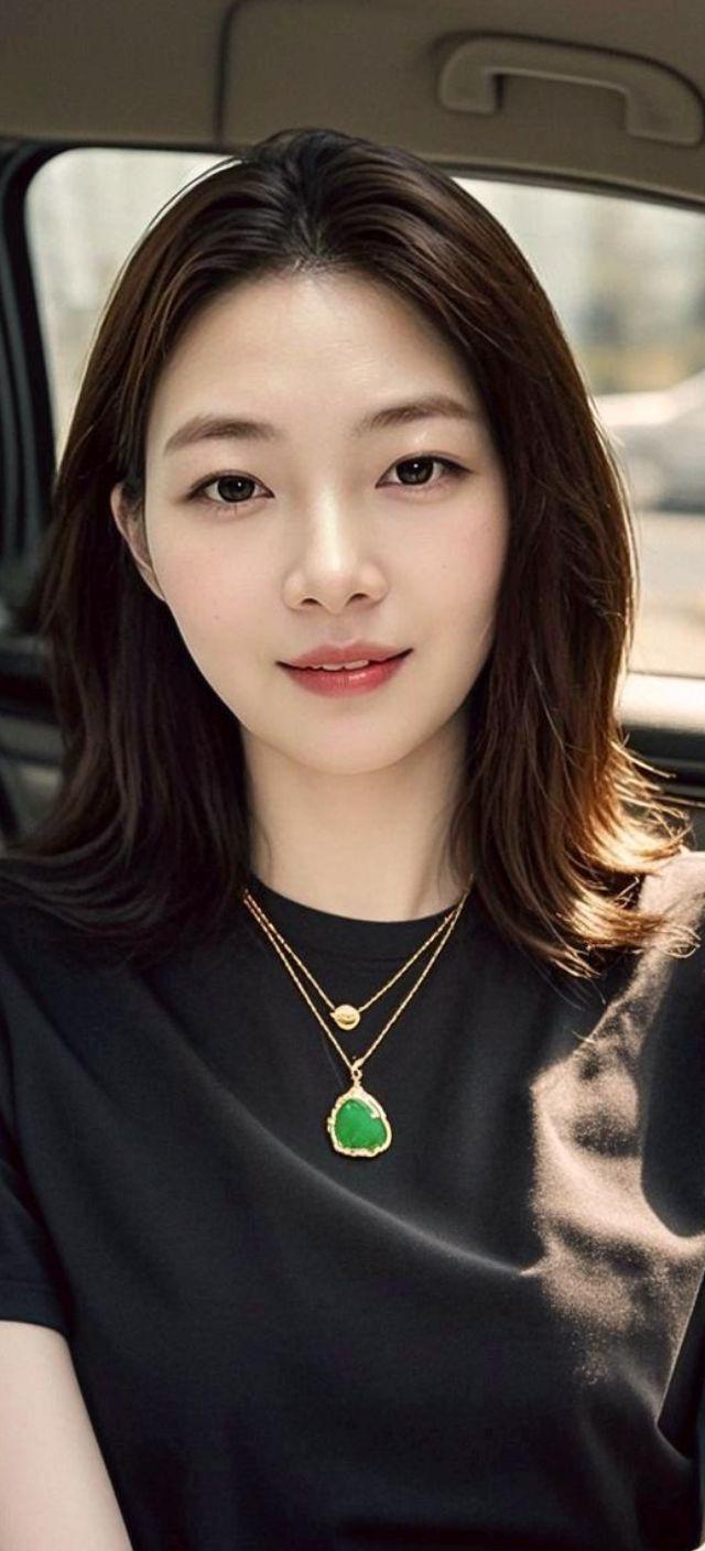 AI知性车内佳人 日常分享穿搭随拍上热门