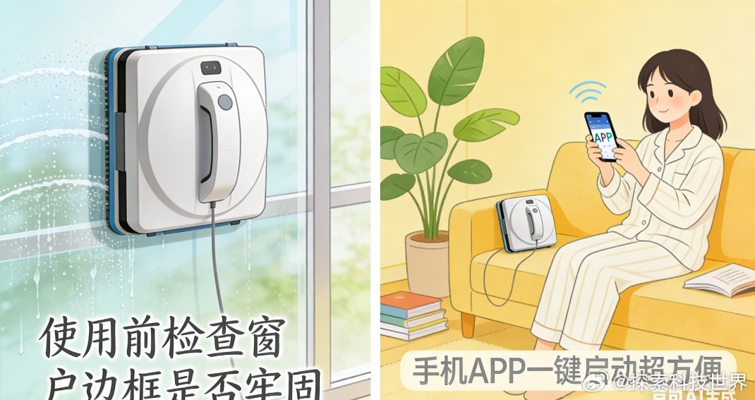 擦窗机器人租赁订单量激增376%擦窗机器人爆火！使用这些注意事项千万别忘不得不说