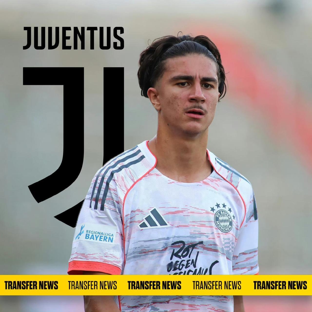 阿丁·利奇纳Adin Licina这位19岁新星来此拜仁即日起正式加盟尤文图斯交