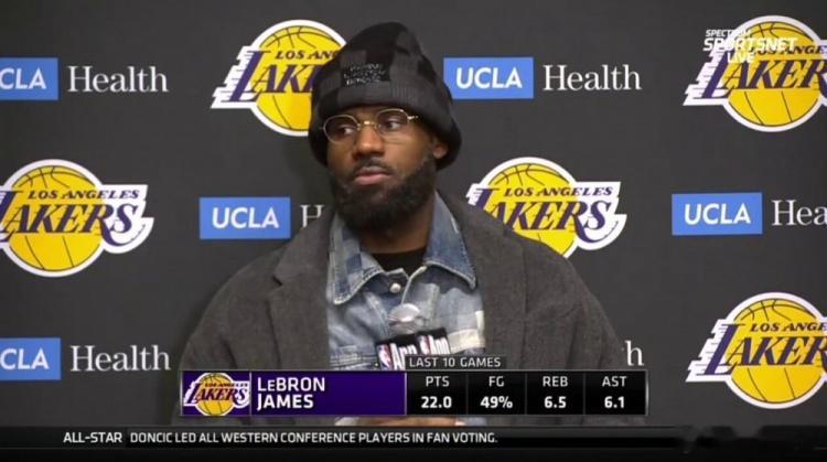 詹姆斯：我不知道我的未来如何，不知道这是否是我在克城最后一战。“八年前，18-1