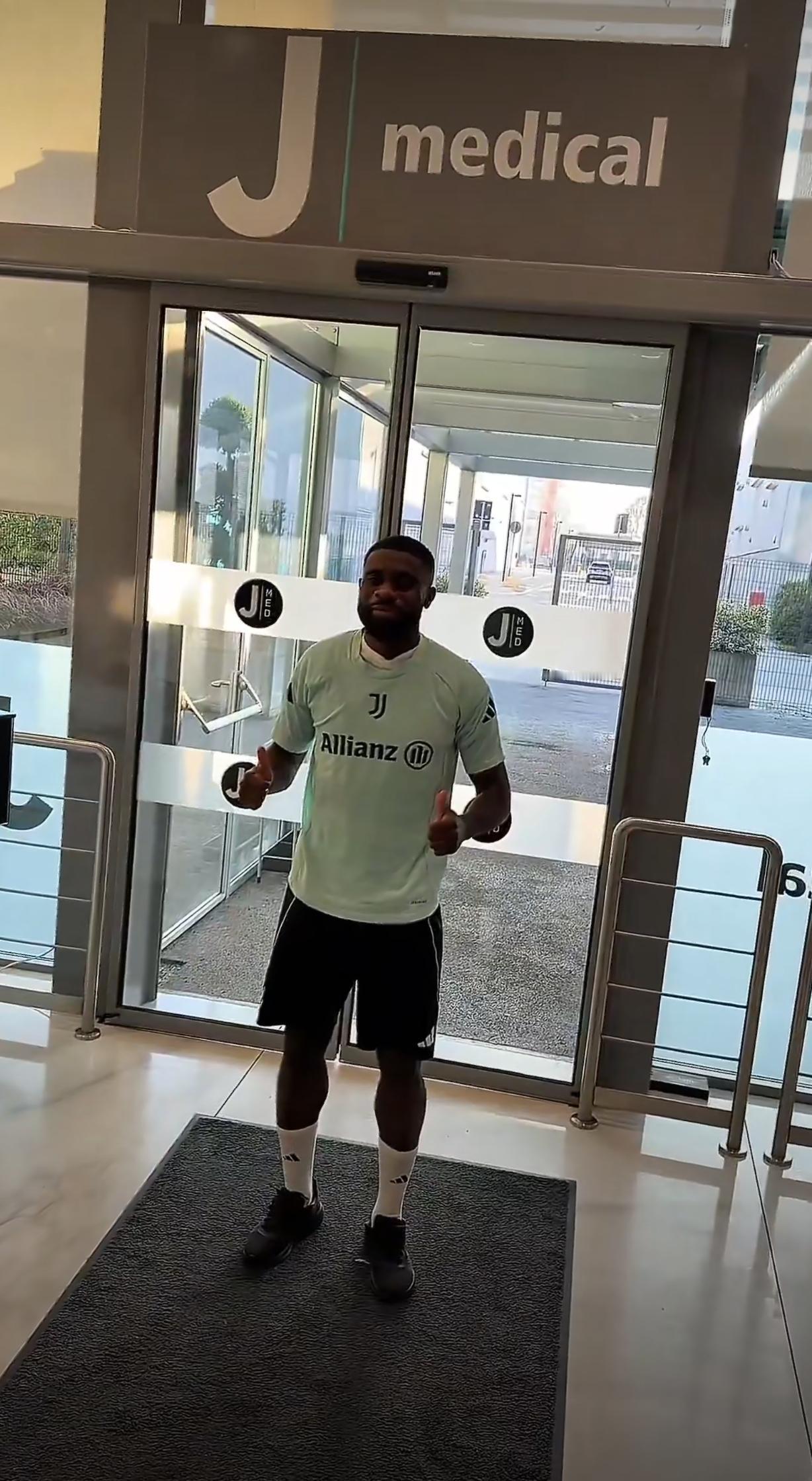尤文新援杰雷米·博加已到达J-Medical准备体检。