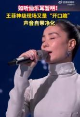 王菲在央视 谢霆锋在北京台 今晚两大春晚最绝的联动！王菲在央视舞台上依旧是那个高