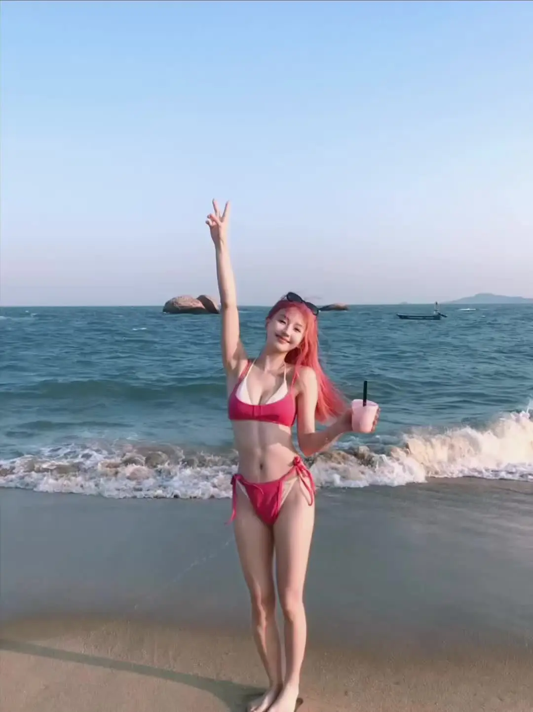 海边吹来自由的风