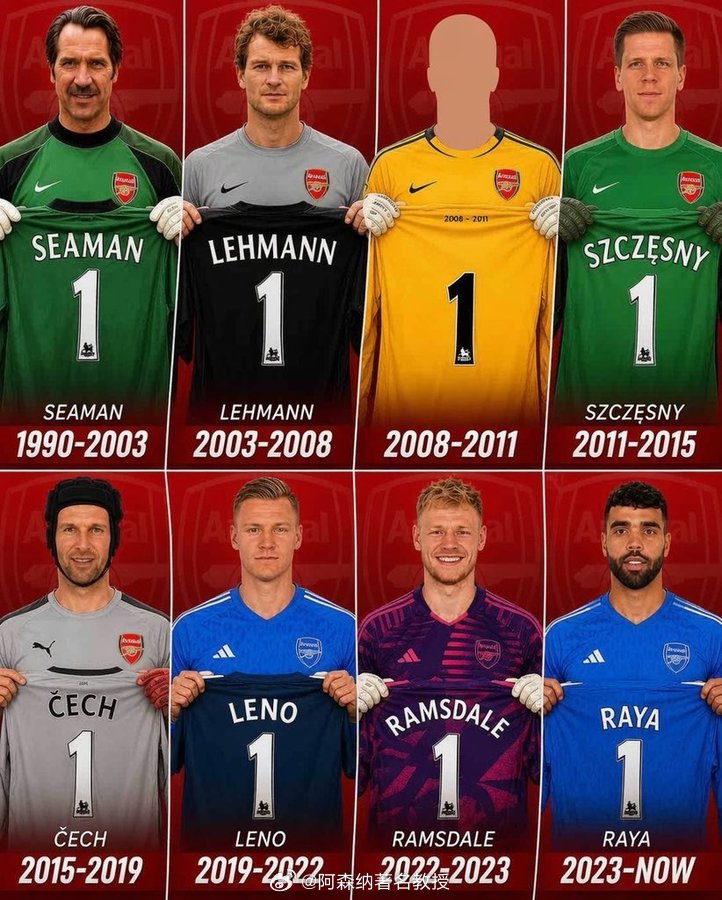 猜猜这位2008年至2011年穿1号球衣的阿森纳门将 英超联赛阿森纳是冠军阿森纳