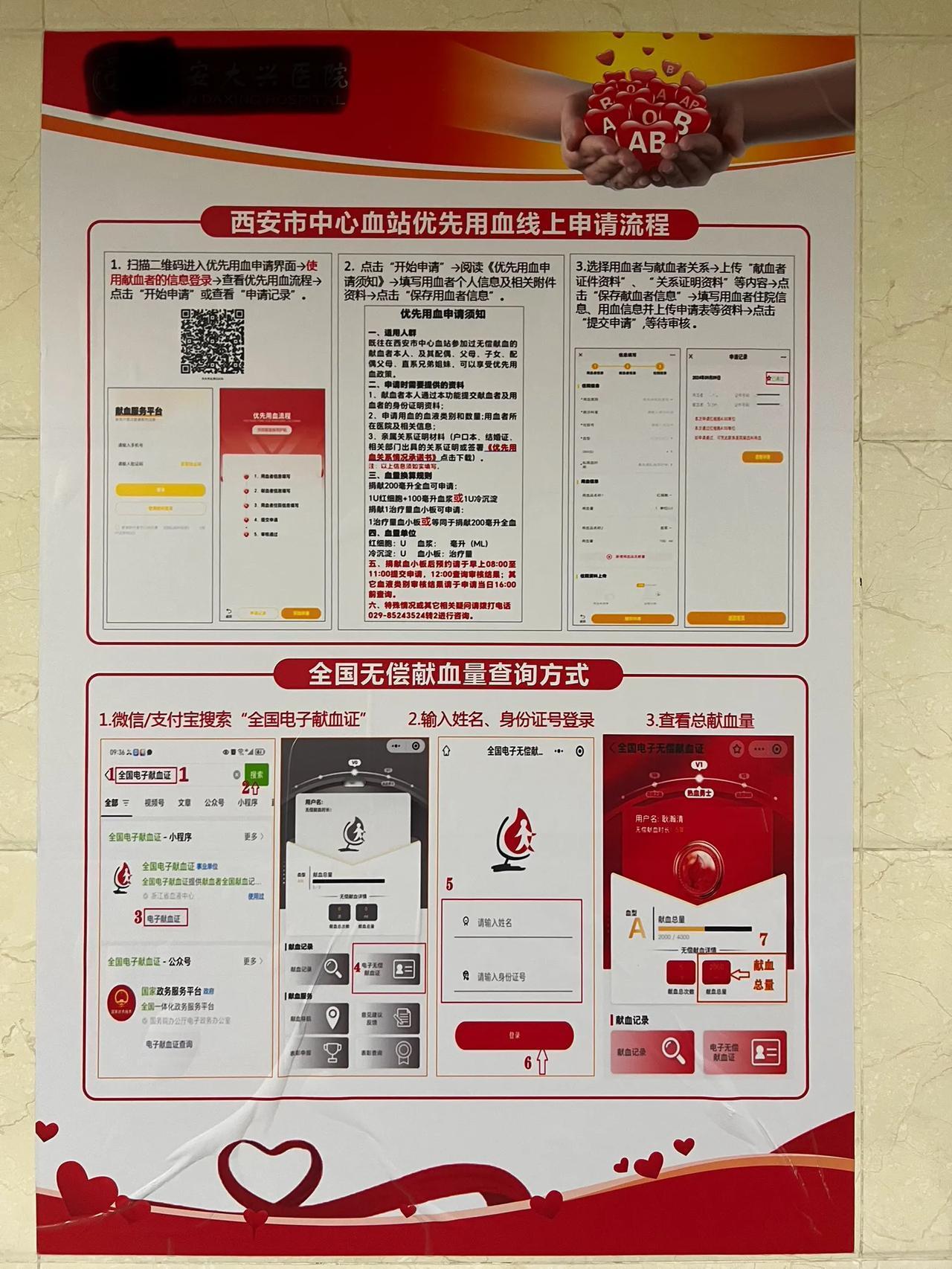 长期不来医院了，现在在医院住院手术，医生会告诉家属，有没有献血证明，没有献过血，