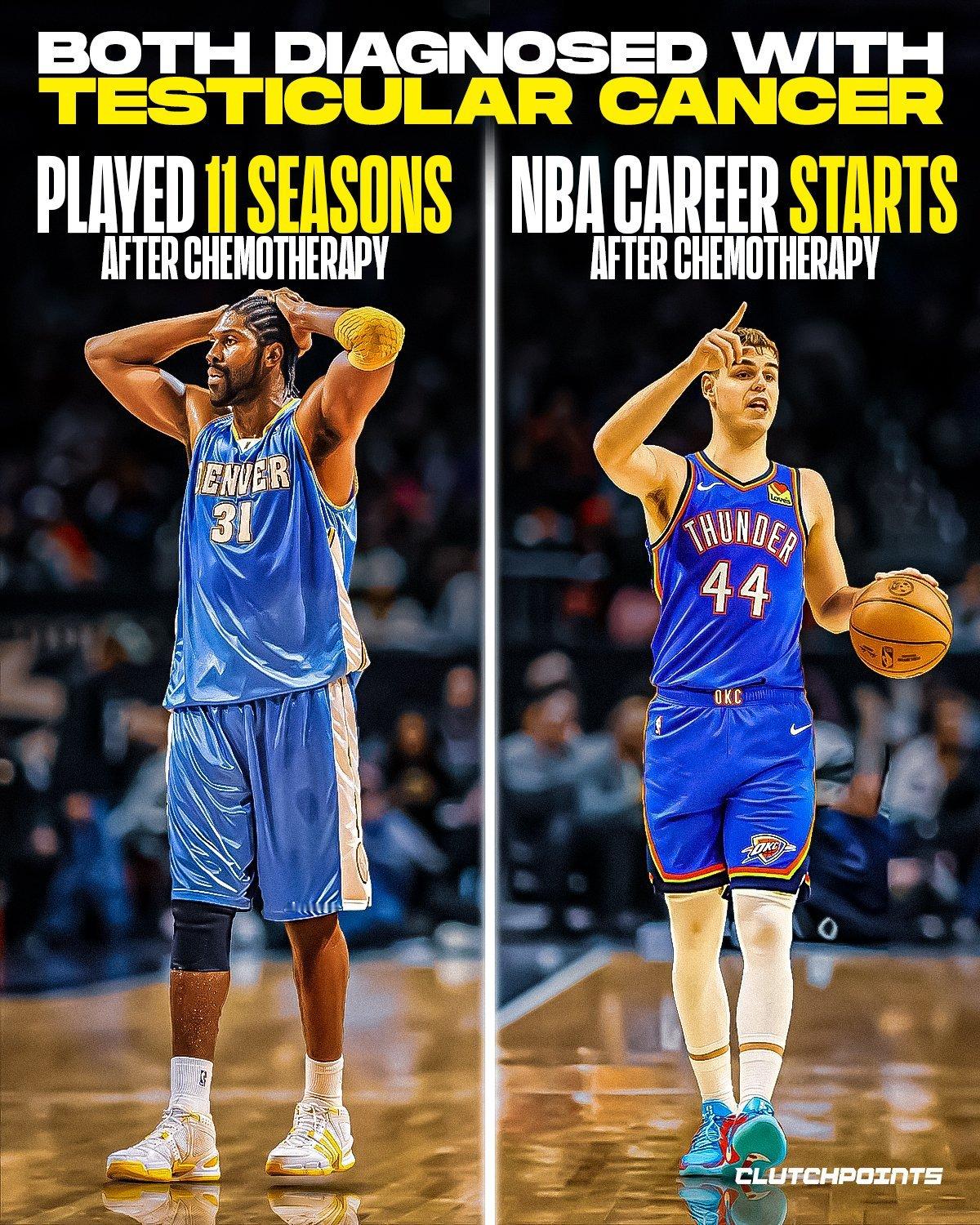 雷霆球员尼古拉-托皮奇正在接受睾丸癌治疗。托皮奇的医生对他的长期康复前景“极为乐