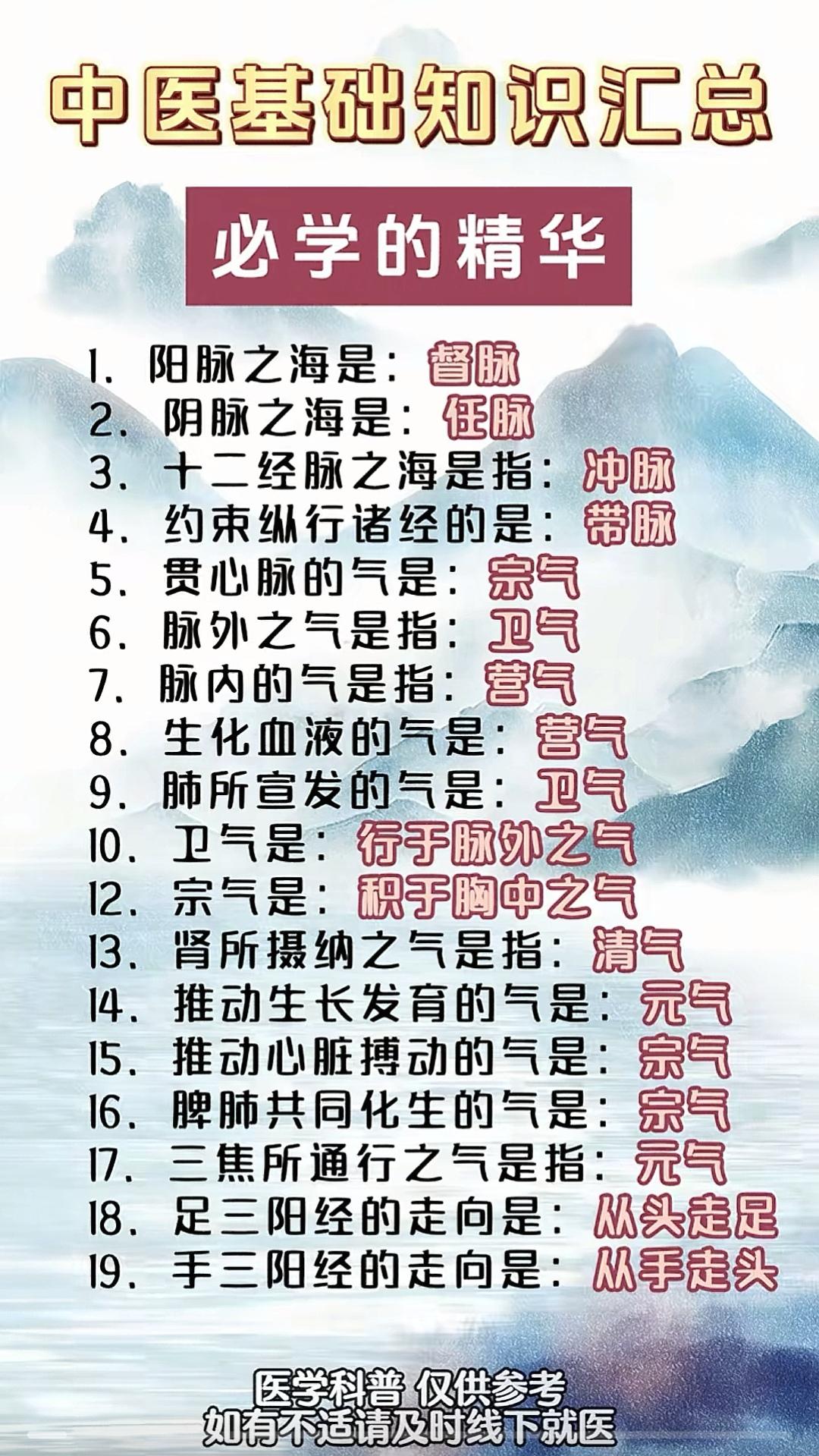 健康知识分享！