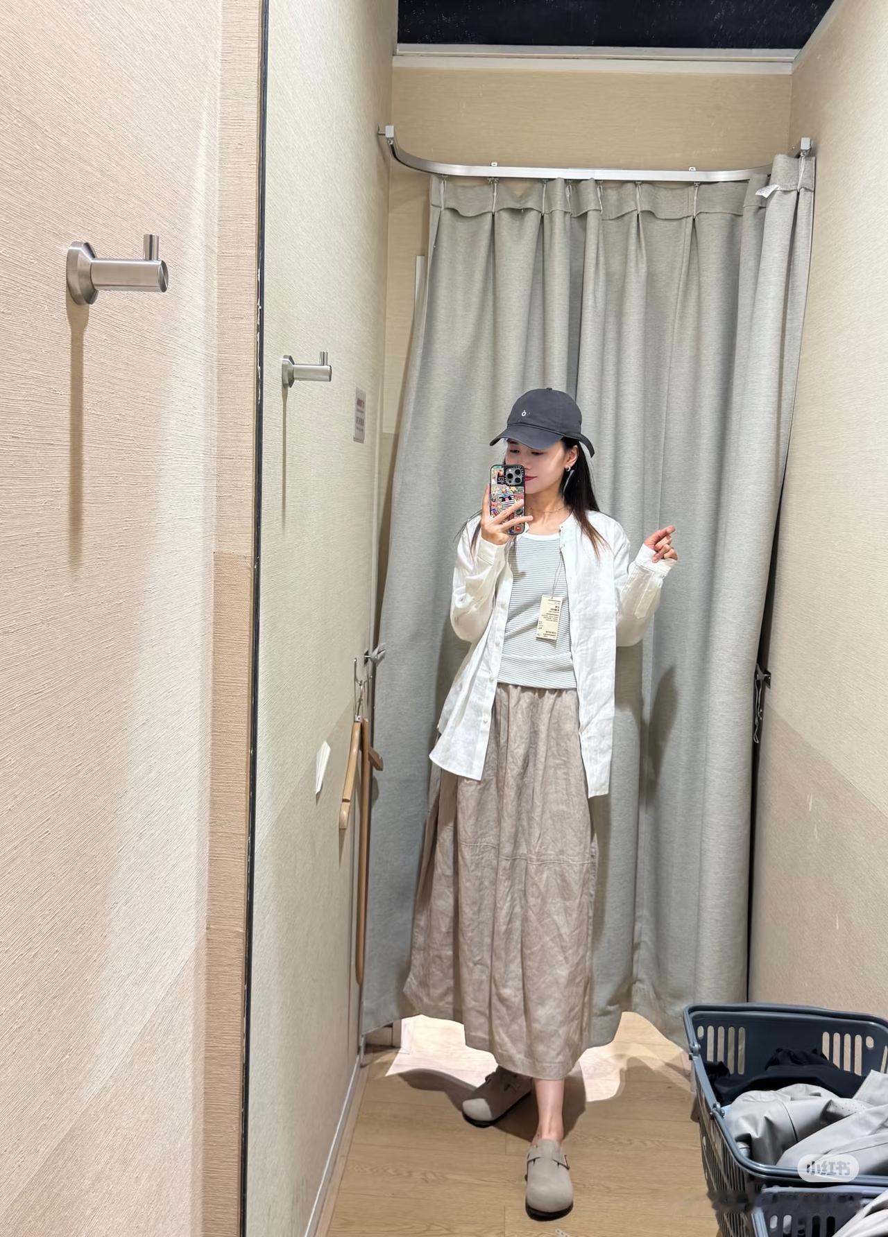 MUJI｜muji女孩👧🏻，就喜欢这种淡淡的搭配！
汉麻春夏系列太爱了
就喜