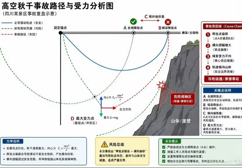 日常游玩，个人尽量不要体验高空蹦极、悬崖秋千等项目，尽管其理论致命概率远低于日常