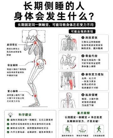 “一个爱侧睡的人轻轻的碎了”这个话题，直接给我这种侧睡爱好者一记精准打击。我从小