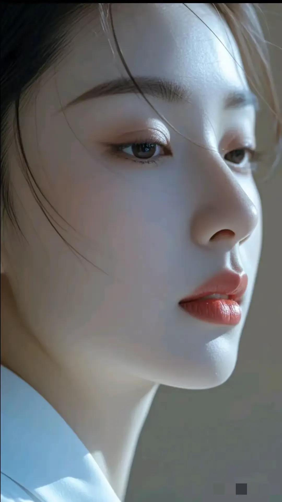 红唇冷目下凡尘，销魂蚀骨几度春！