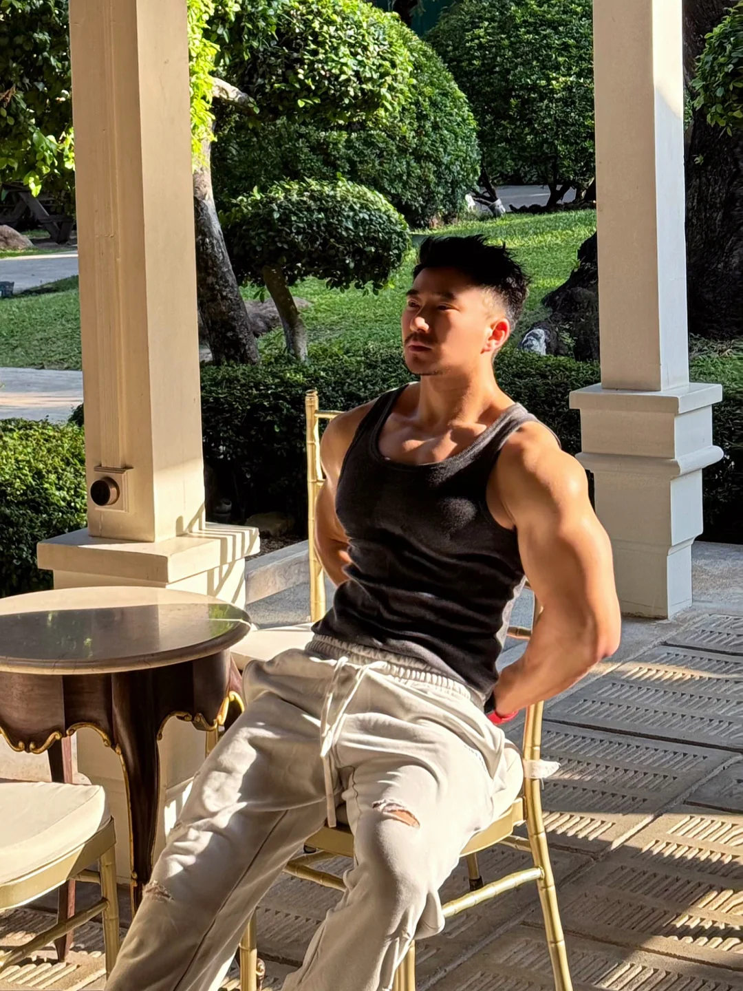 就这阳光，我🉑坐一下午☀️☀️☀️☀️☀️☀️