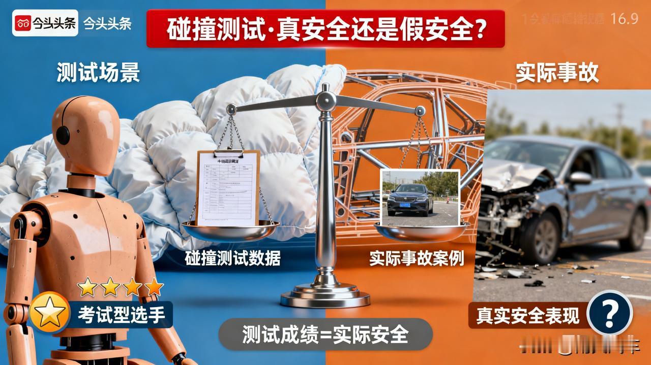 碰撞测试成绩，信几分？

中保研一撞成名，然后……大家都5星了。有些车是“考试型
