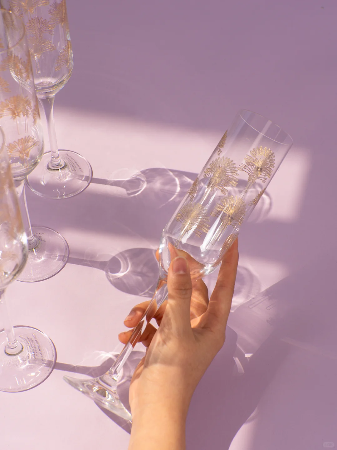 婚礼上就缺这一套高脚杯🥂