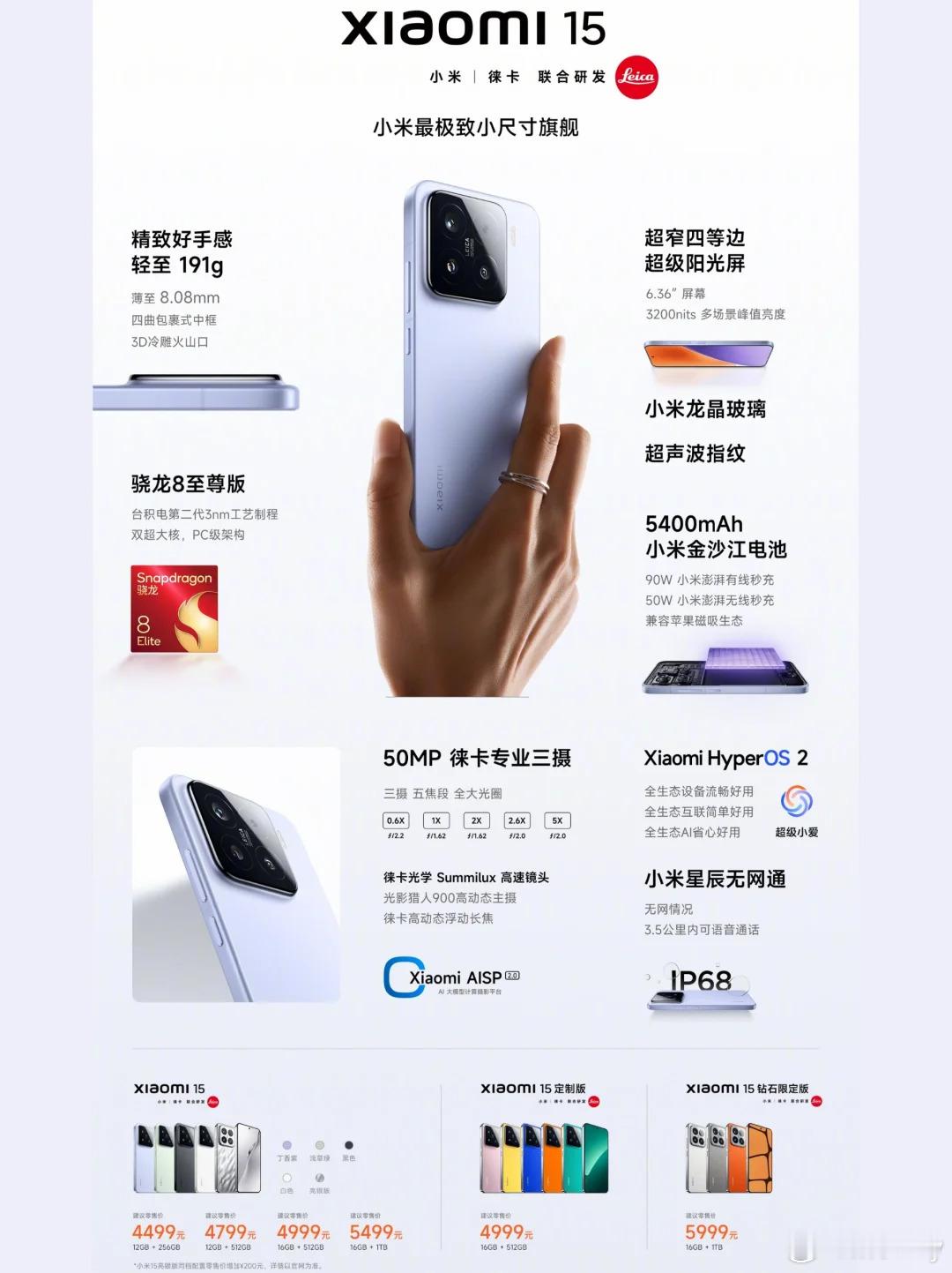#小米15# 系列 新品发布会，历时3个小时，小米一口气发布了16款新品，发布了