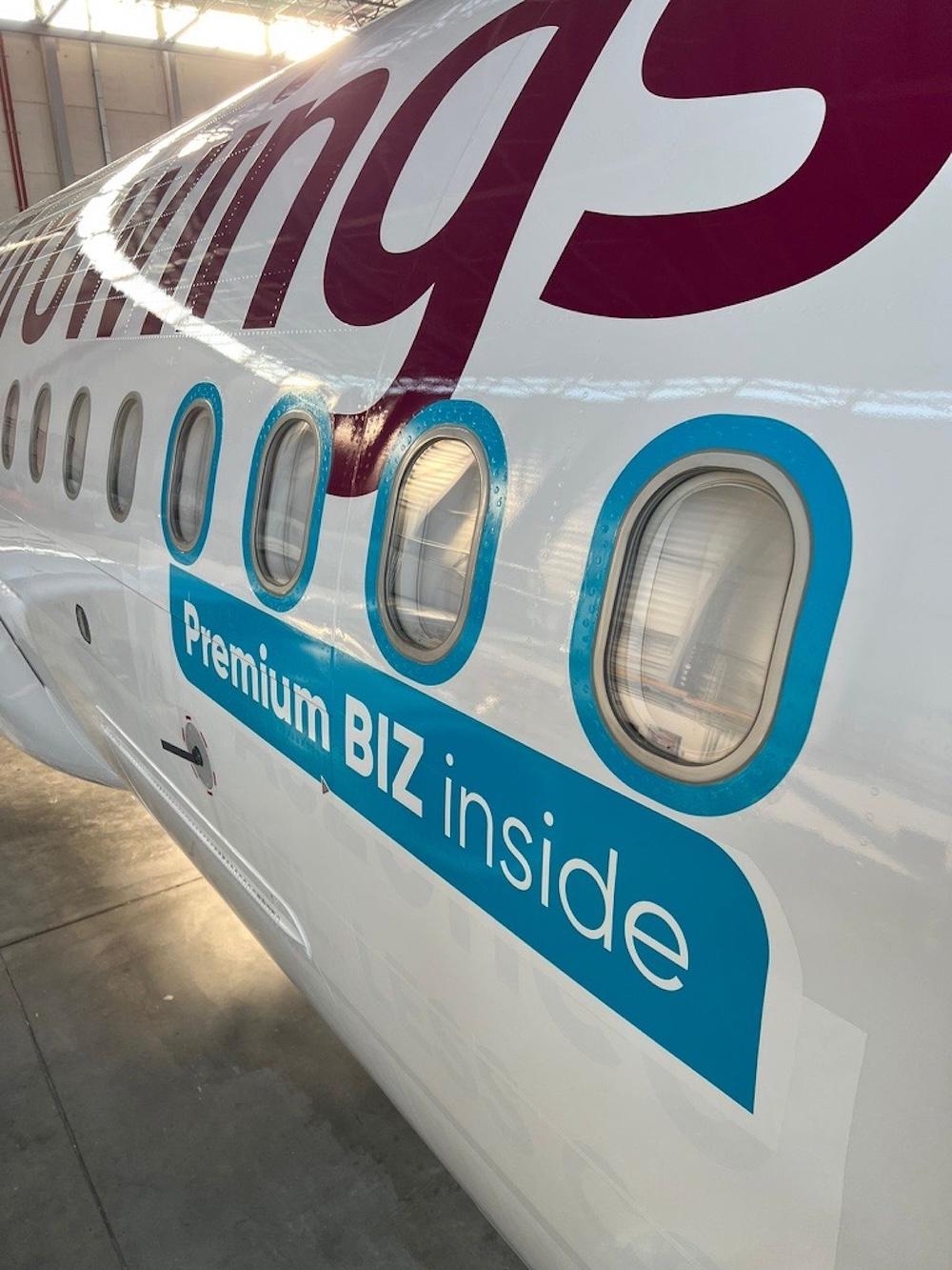 近日，欧洲之翼航空一架空客A320neo飞机投入运营。据悉，这架飞机执飞柏林-迪