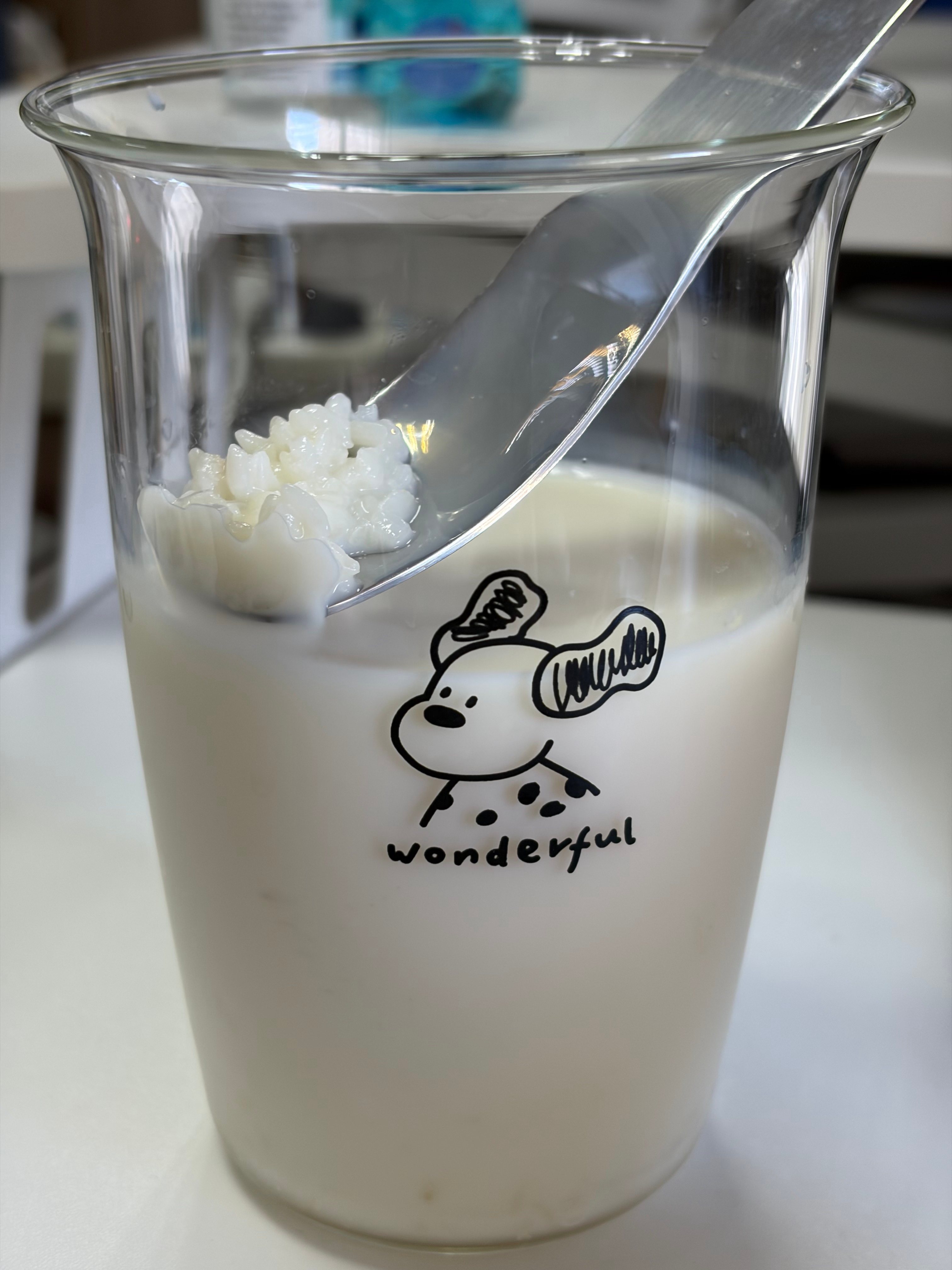 自制酒酿冰奶 