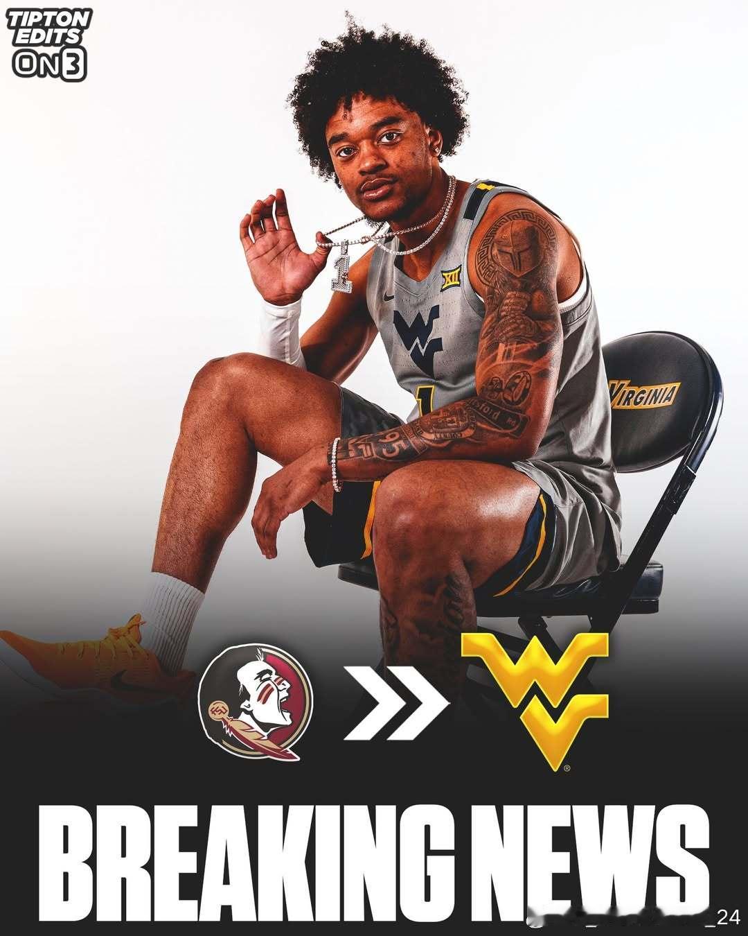 佛罗里达州立大学后卫马丁·索默维尔(Martin Somerville)转学加盟