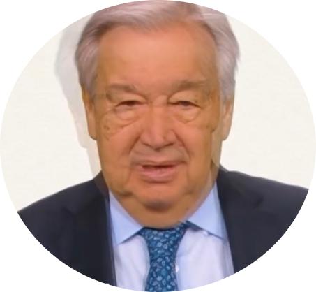 马上就要留任差不多快77岁的老人联合国秘书长古特雷斯也是为巴基斯坦和阿富汗的战争