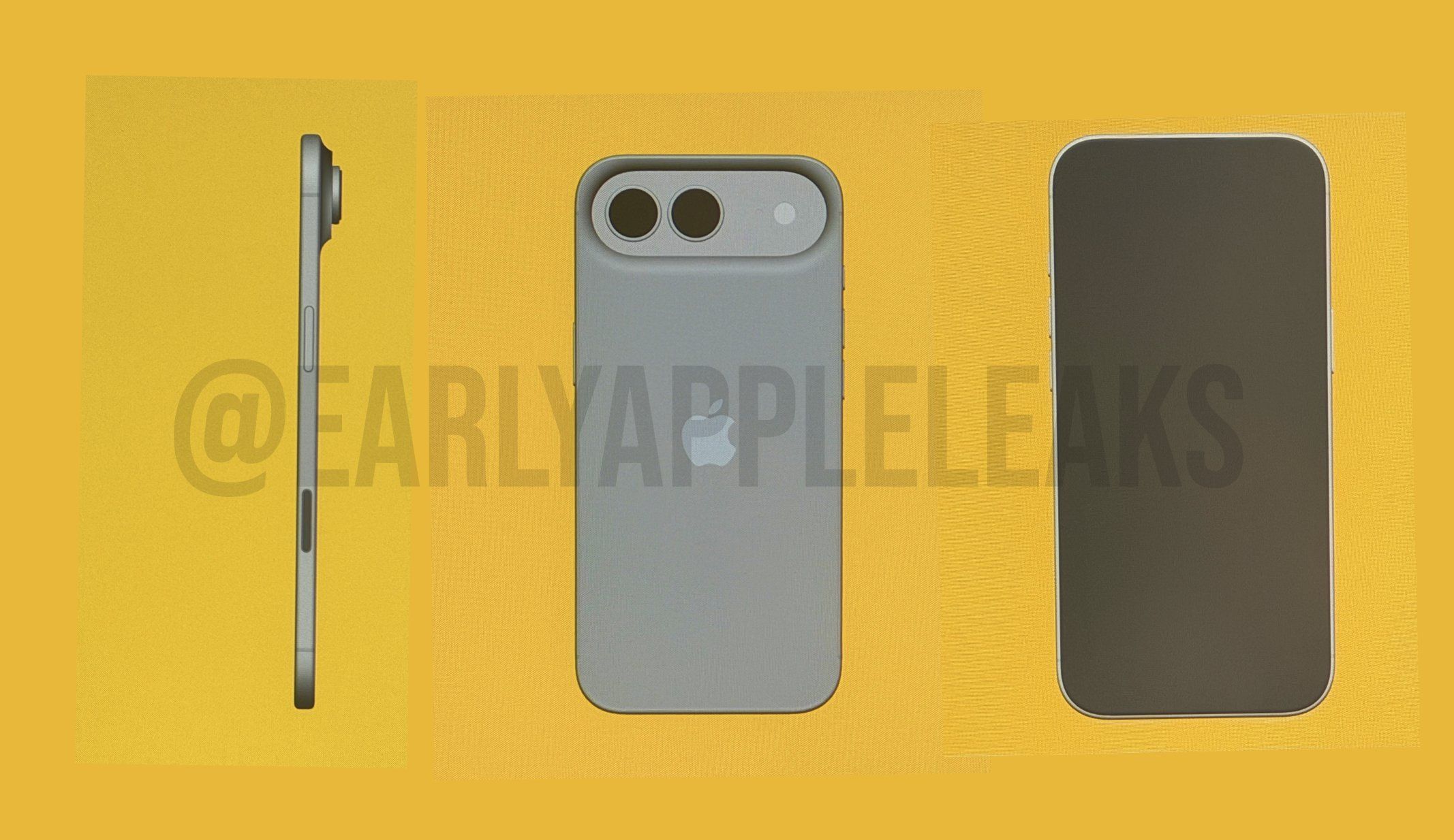 iPhone Air2 渲染图海外曝光：新机 ID 设计变化不大，采用后置双摄组