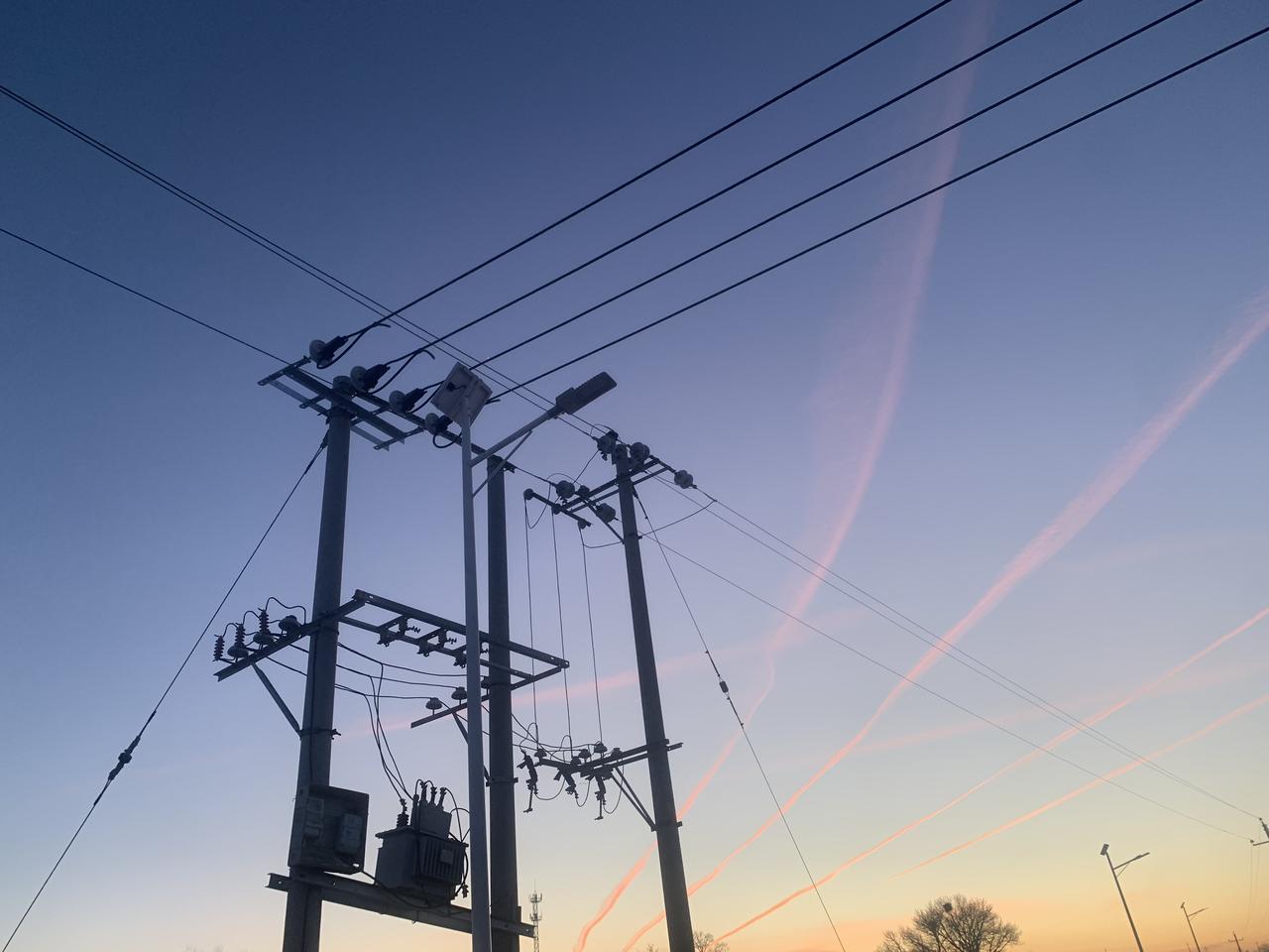 冬日生活打卡季冬天的天空