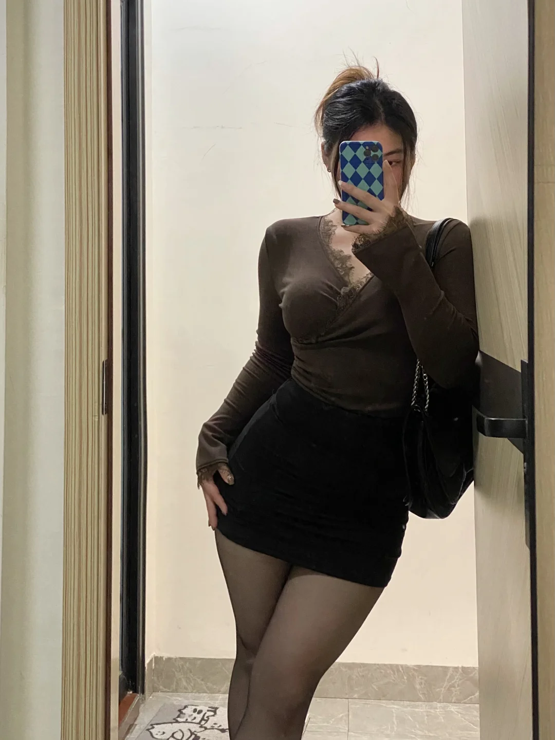 很爱自己的身材