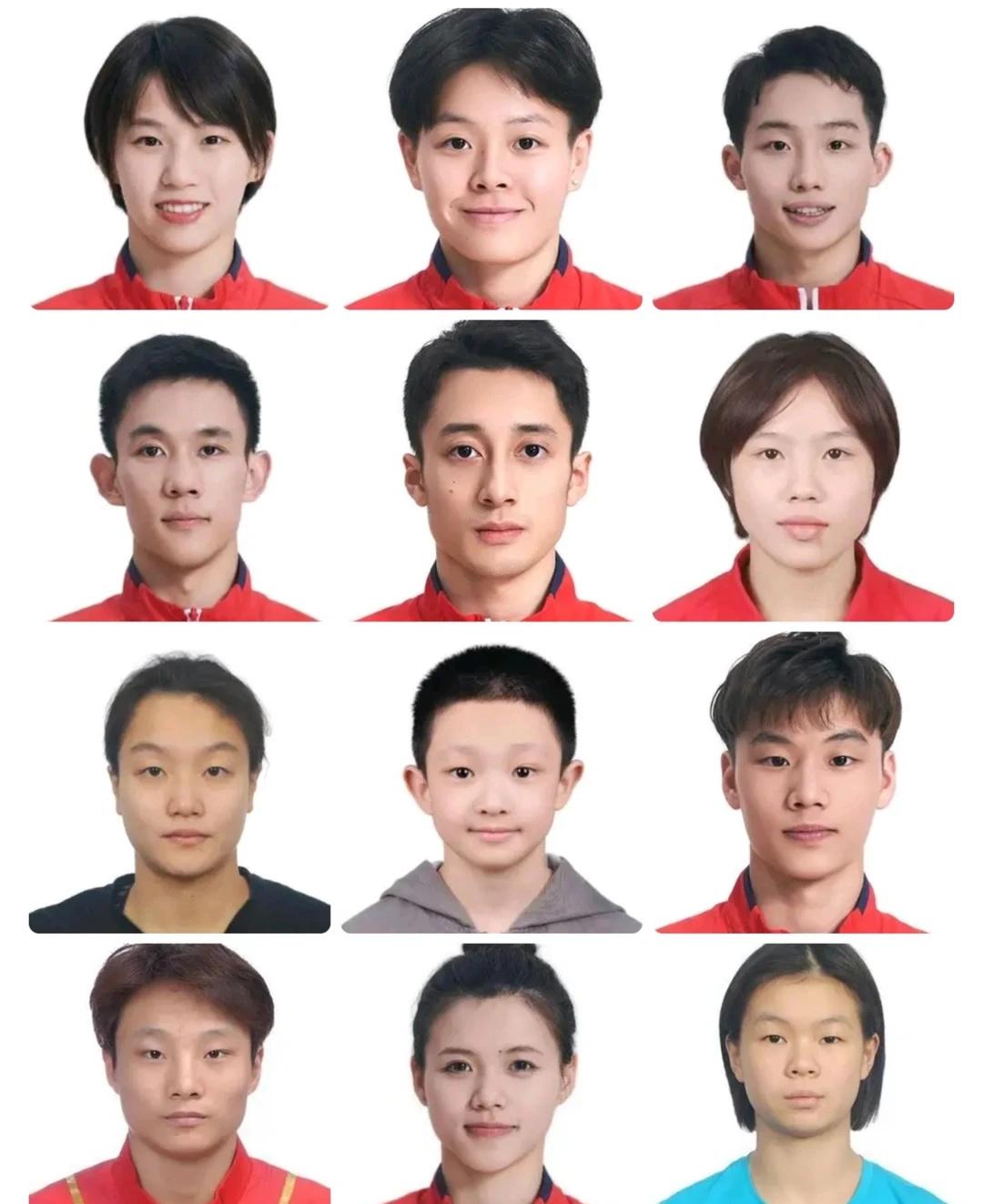 名古屋亚运会中国跳水队公式照！哥姐带弟妹
女子3米跳板：陈艺文、陈佳
中国跳水梦