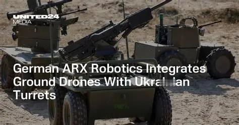 德国ARX Robotics获得向乌克兰交付机器人重大交易！

Gereon R