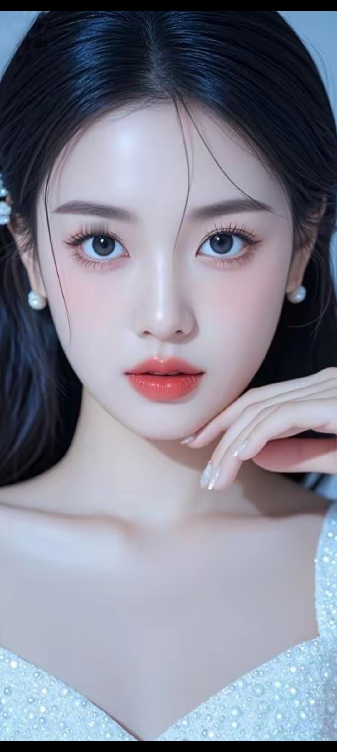 梦幻少女风，精致妆容，甜美迷人！💖✨