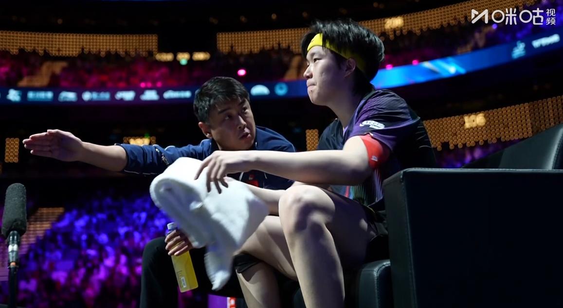 坏了，达科3-1领先，王楚钦不会爆冷吧，

今天达科的运气太好了，
王楚钦刚要上