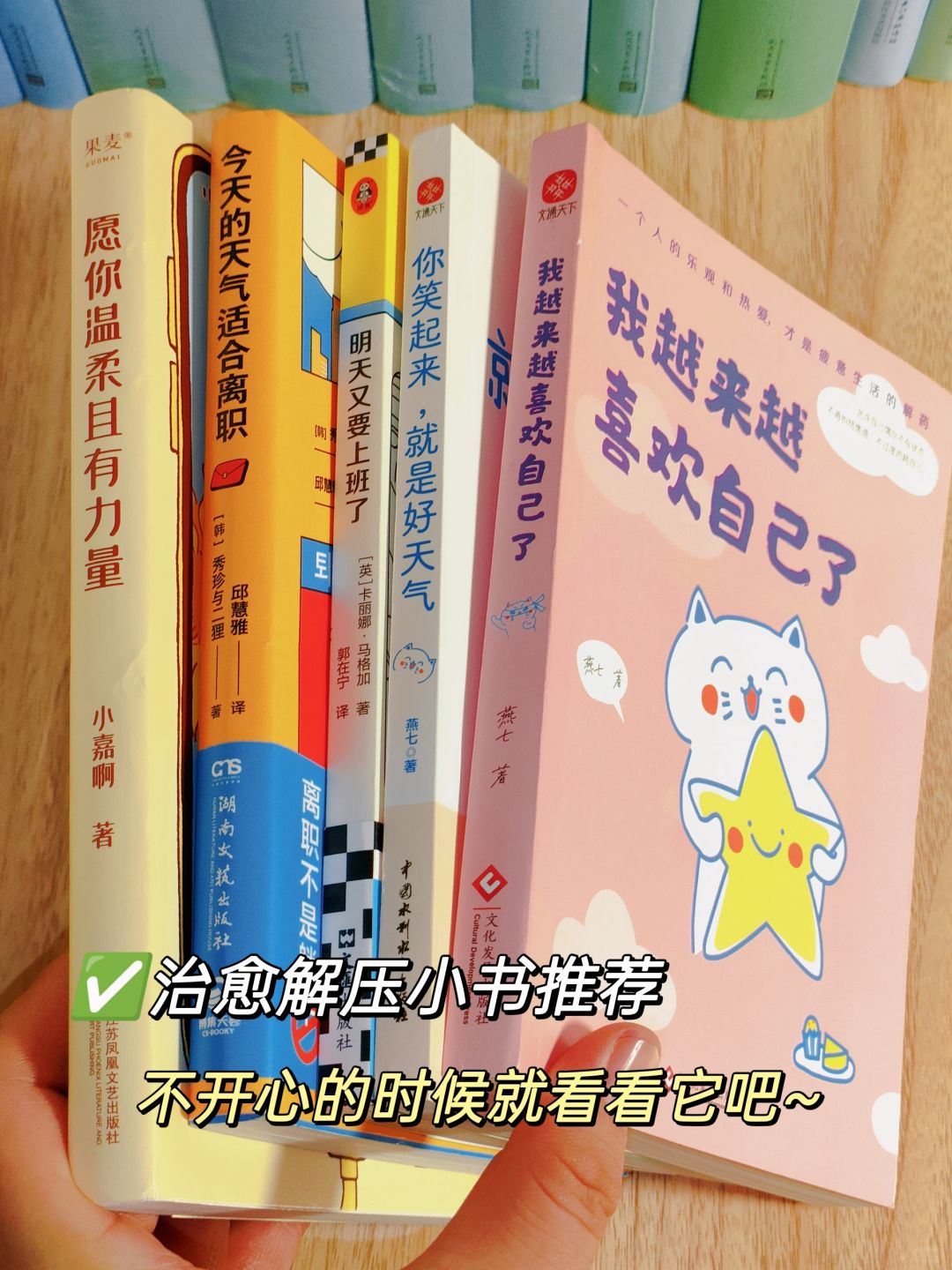 想疯狂安利给全宇宙的治愈书单❗️