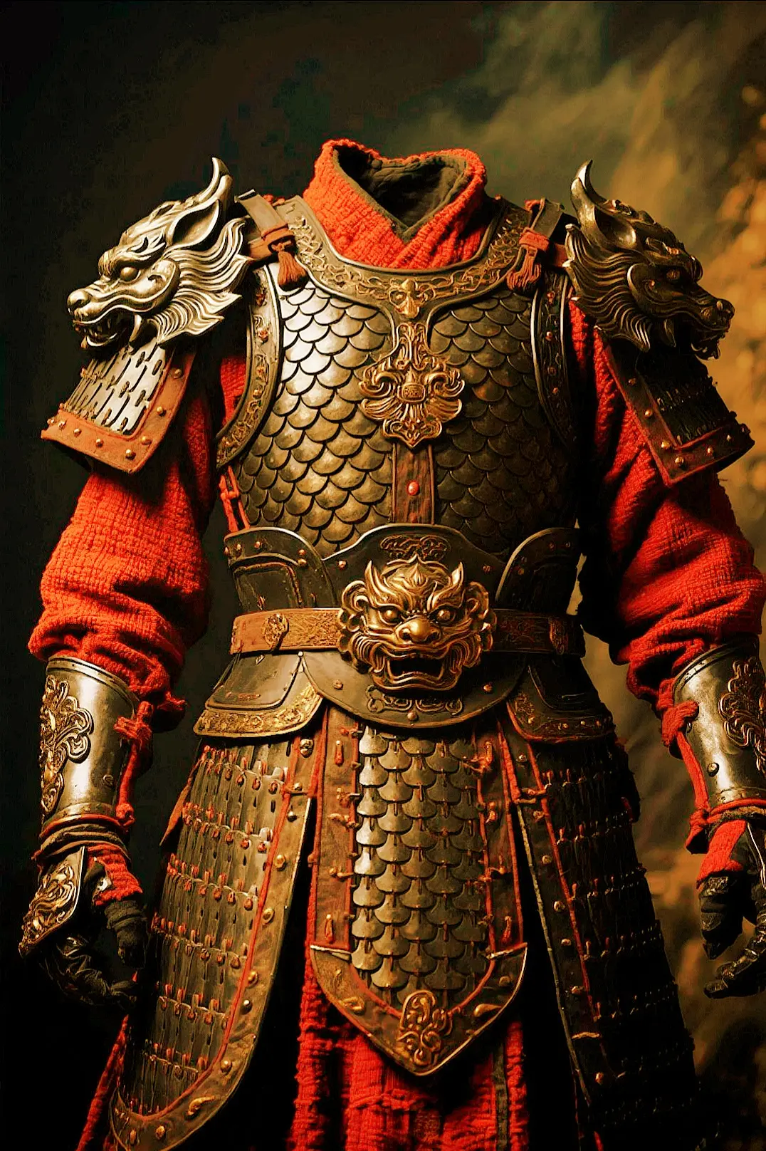 古代士兵穿着的铠甲 古代王朝服饰穿搭