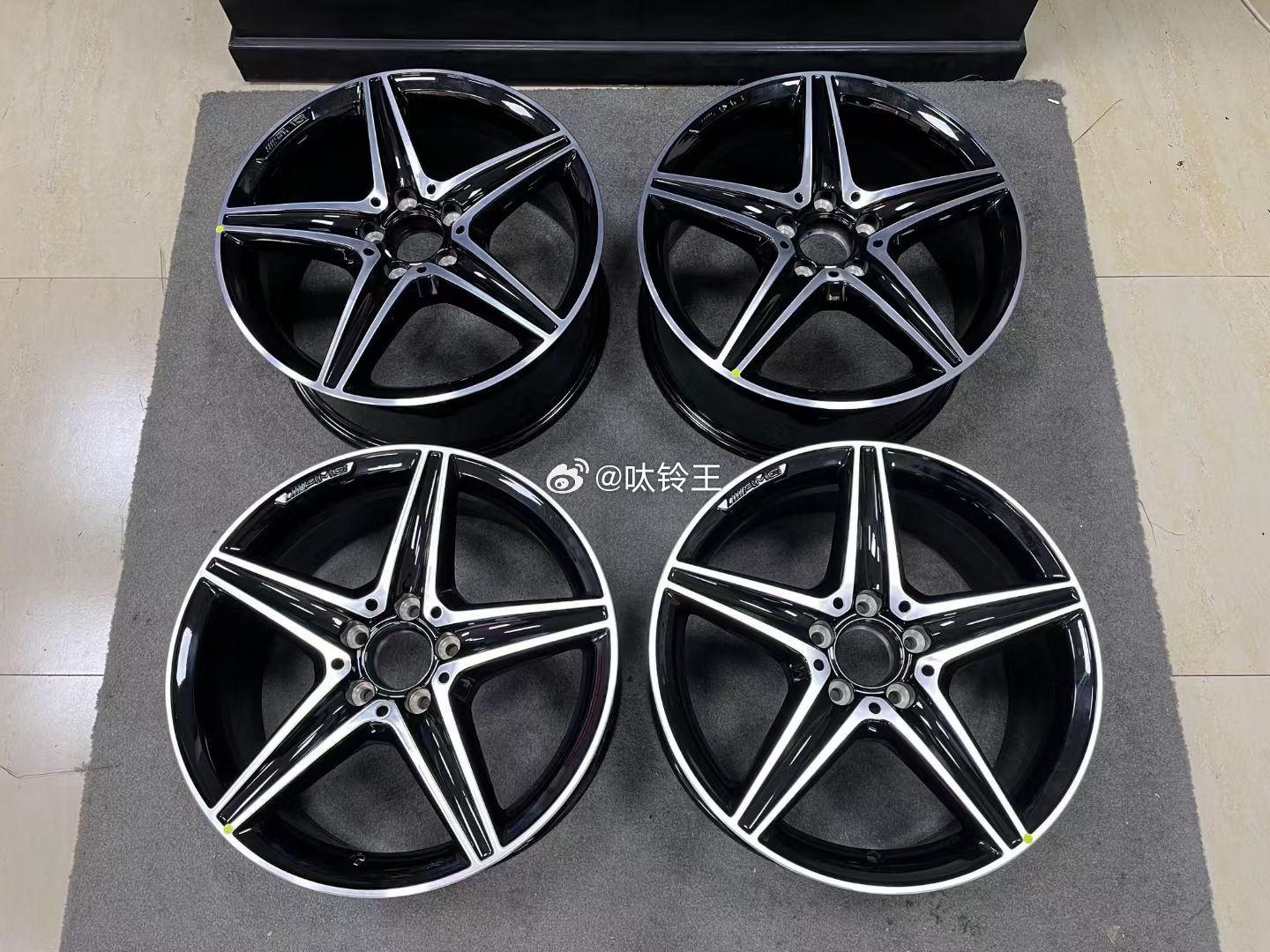 最后一套，奔驰e原厂18寸amg轮毂，全新进口正品 ​​​