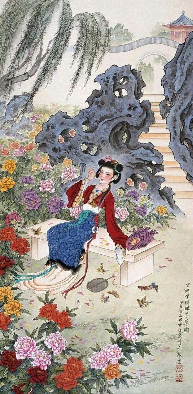 名家工笔仕女画欣赏