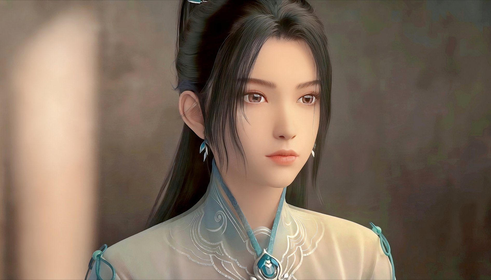 #剑来女主宁姚#眉如远山映清辉，宁姚英姿自天来#夏日次元盛典# ​ ​​​