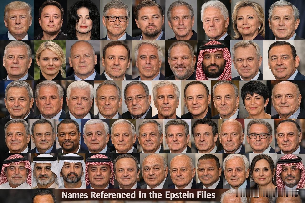 看着震惊吧？震惊就对了，这些人都围绕着中间那个人形成了一个人际圈子。