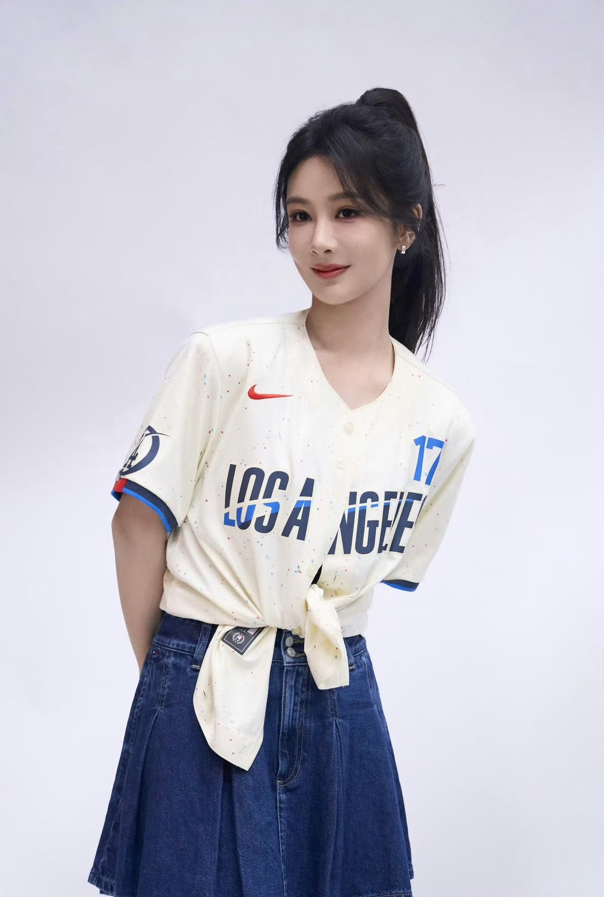 杨紫杨紫mlb棒球文化推广大使 一切顺利呀～