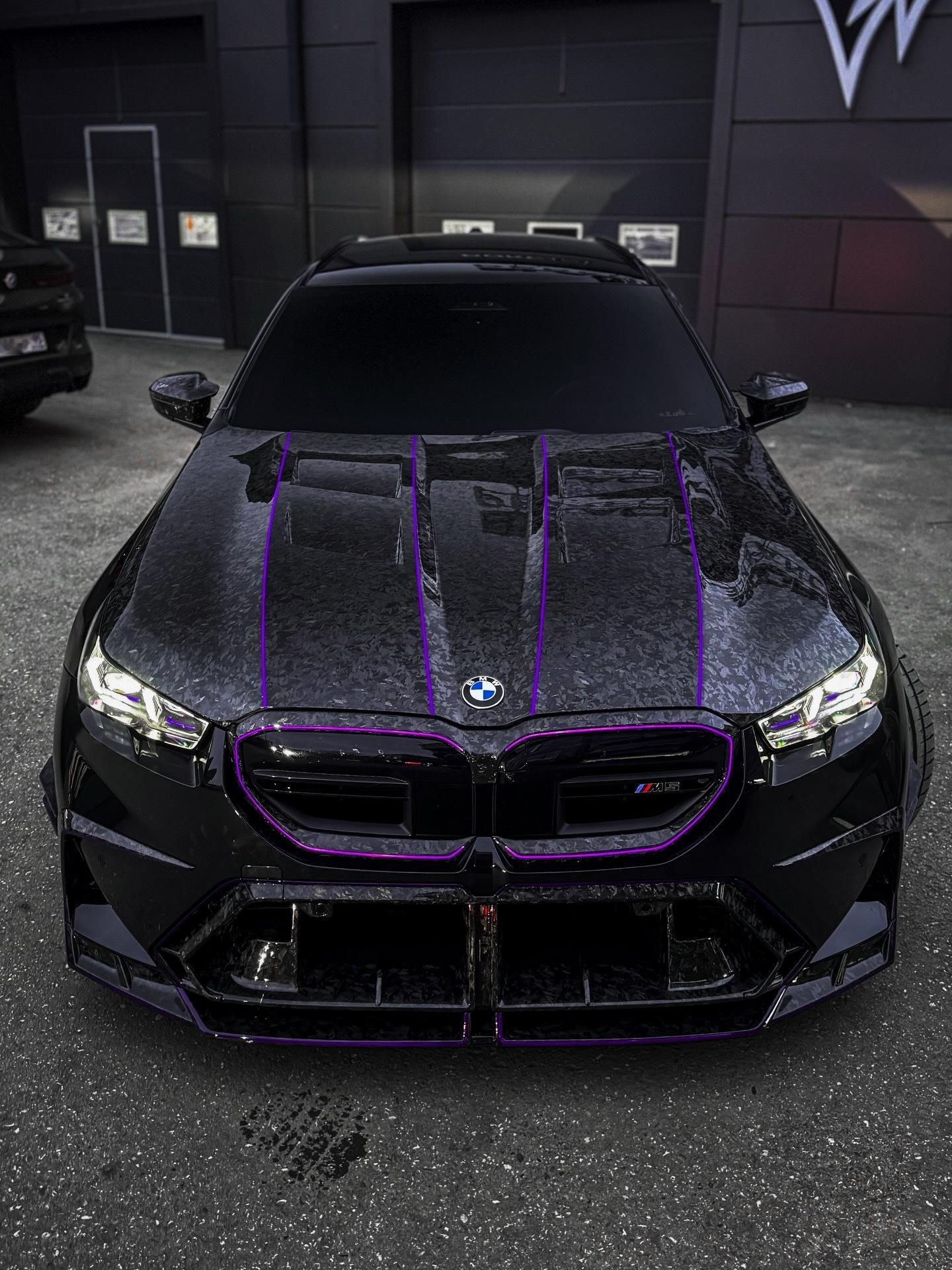 Car时尚  M5 G99 Touring 1 of 1这款M5有点帅了！..宝