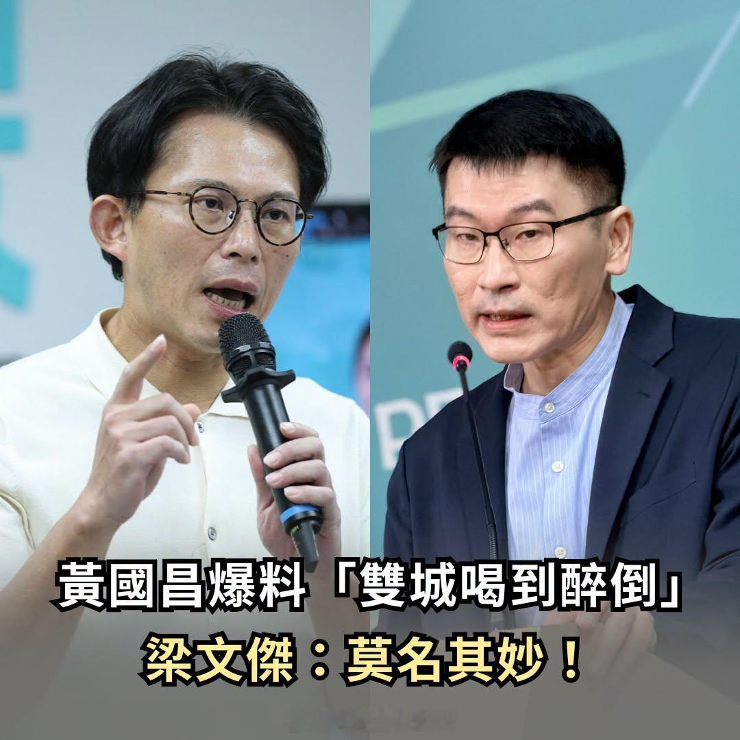 黄国昌：之前双城论坛时，有一个台北市议员自己跑出去喝酒，醉倒在饭店的大厅。还要国