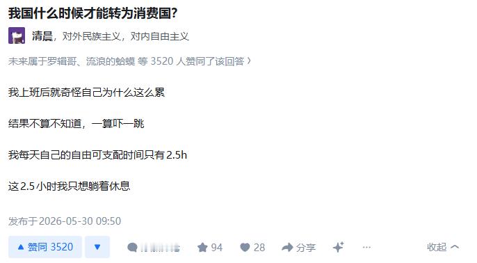 我国什么时候才能变成消费国？无解！消费